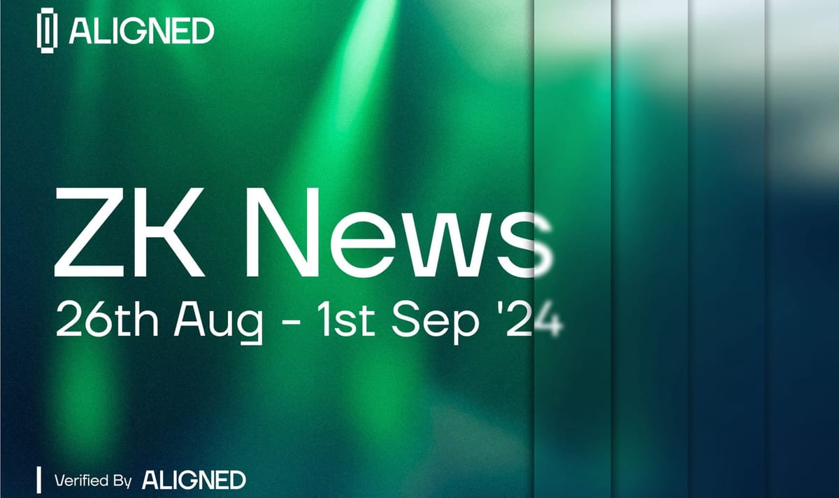 ZK-News - 26th August-1st September '24