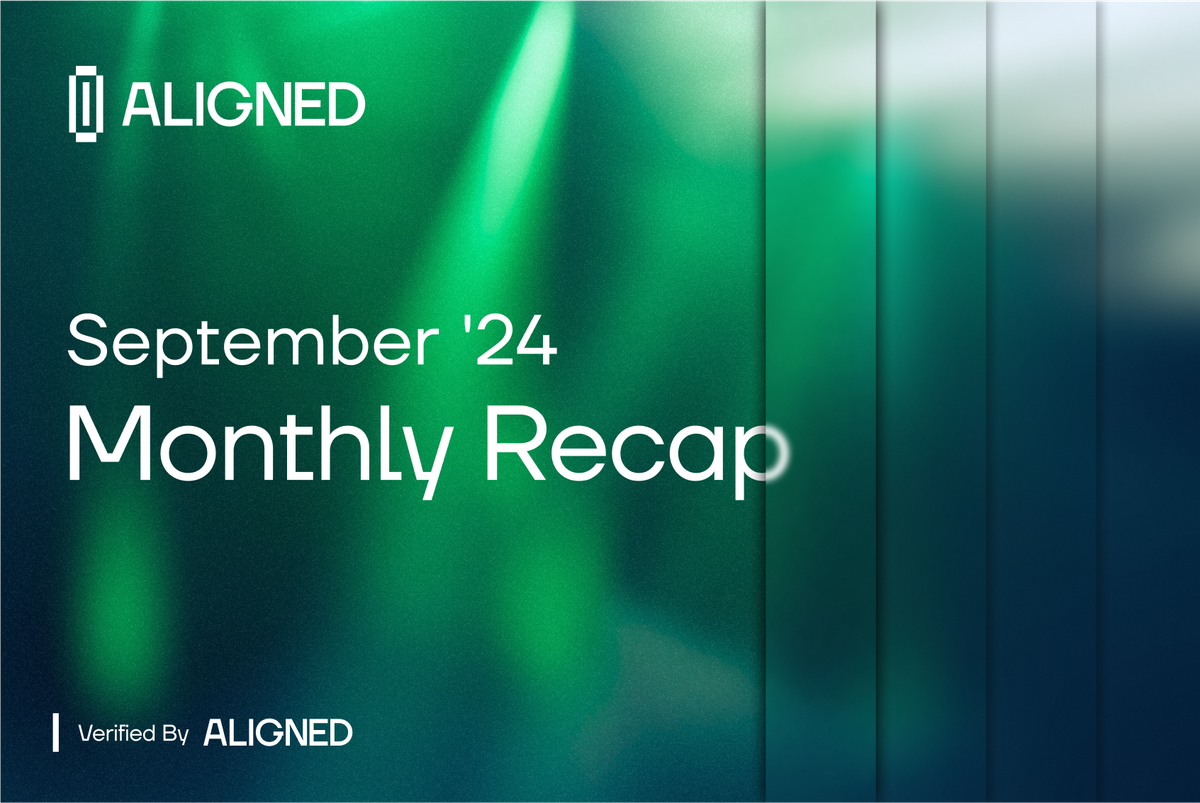 Aligned Monthly Recap - September '24