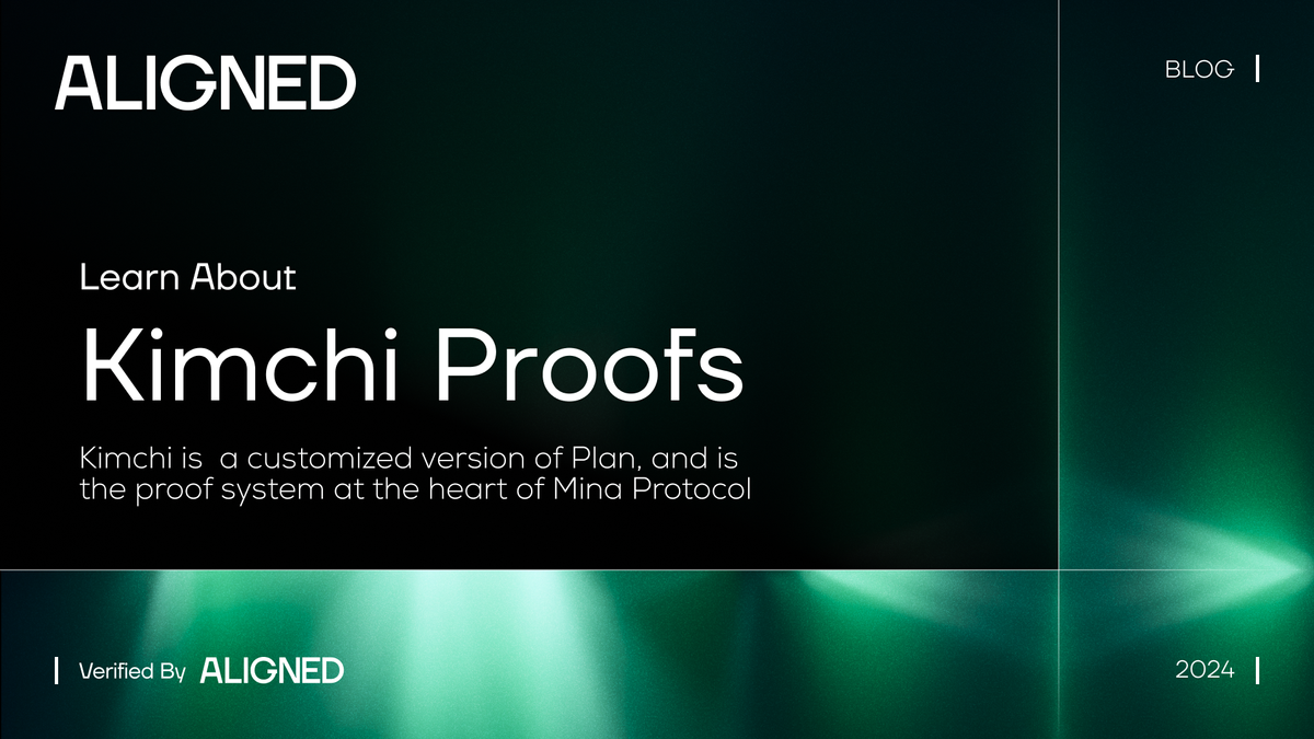 Learn About: Kimchi Proofs