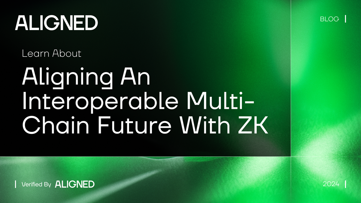 Aligning an interoperable multi-chain future with ZK