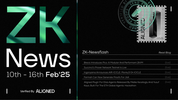 ZK Industry News: February 10th to 16th, 2025