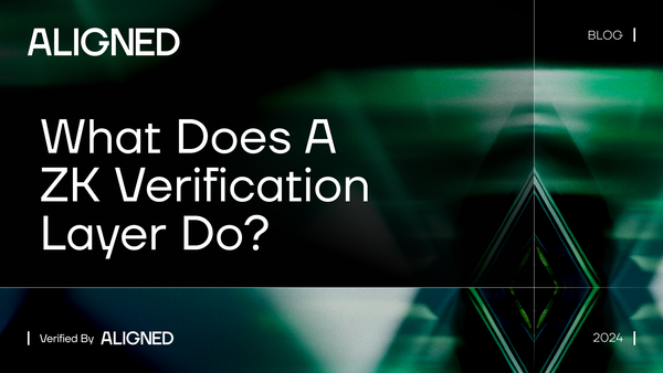 What does a ZK Verification Layer do?