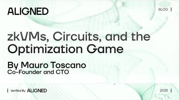 zkVMs, Circuits, and the Optimization Game