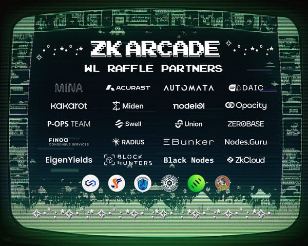 Win early access to ZK Arcade through our partners and operators!