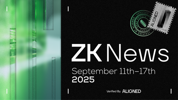 ZK Industry News: September 11th to 17th, 2025
