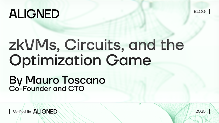 zkVMs, Circuits, and the Optimization Game