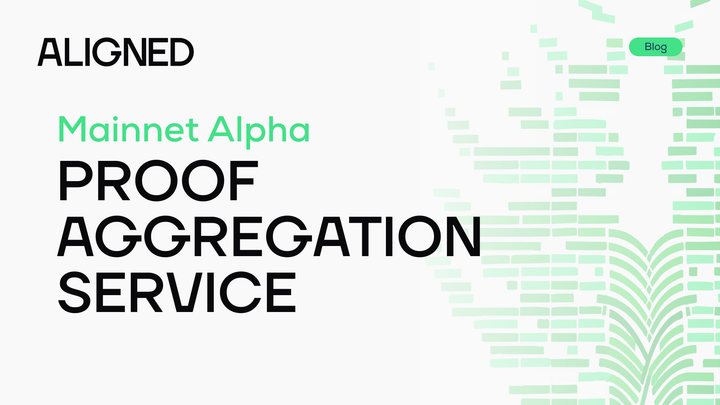Proof Aggregation Service: Mainnet Alpha Release